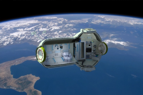 in orbit